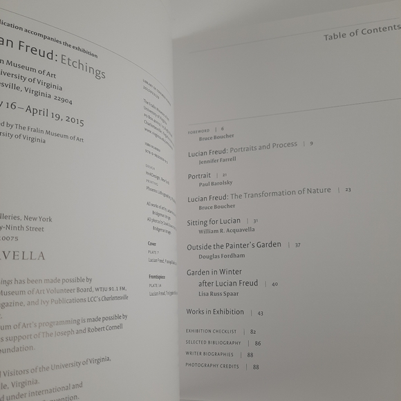 Grandson/Sigmund Freud LUCIAN FREUD ETCHINGS Portraits Coffee Table Book Sketch - Picture 3 of 10